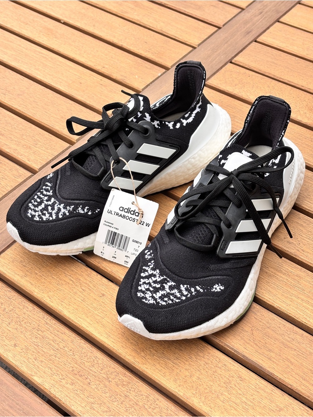 Adidas Ultraboost 22 Black Running Shoes Sneakers